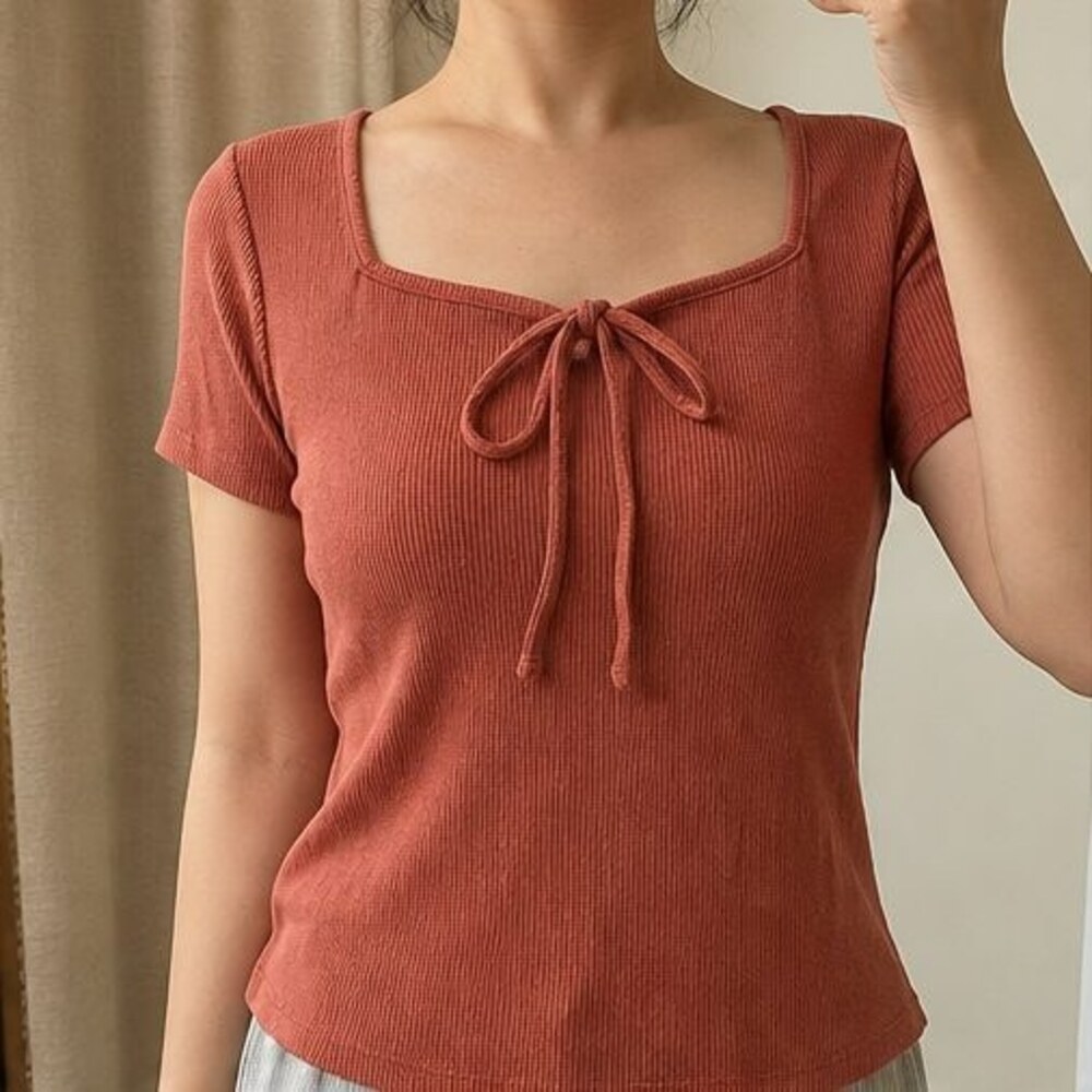 Rust Cami Blouse - Picture 2 of 6